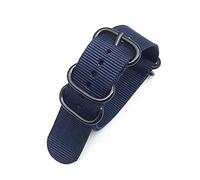 AXTGBHL Reemplazo 18/20/22 / 24mm Reloj Correa de nylon de nylon de la banda de la banda de la banda de la banda del anillo de las pulseras de la pulsera de la muñeca(Gray,18mm)