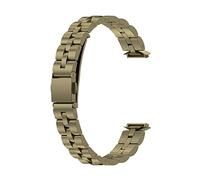 AXTGBHL Reloj Accesorios Durable Correa de muñeca de acero inoxidable Ajuste for Fitbit Luxe Exquisito Color Sólido Cuentas de moda(3)