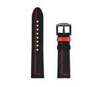 AXTGBHL Reloj de reemplazo de cuero Strap Strap Strap Smart Watch 4 2mm 46mm Apto for Huawei GT2(Schwarz,42mm)