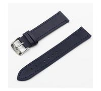 AXTGBHL Reloj Retro Banda De Correa 18 Mm 20 Mm 22 Mm 24 Mm De Reloj De Reloj De Cuero Gris Fit For Azul Fit For Marrón Fit For Azul For Hombres Relojes De Reloj(Dark blue,18mm)