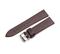 AXTGBHL RETRAJE REATRO 18 mm 20 mm 22 mm Fino de reloj suave Correa de correa adecuada for un ajuste adecuado for DW Reloj Galaxy Watch Gear S3(Brown silver,18mm)