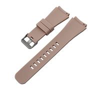 AXTGBHL Silicona de goma de silicona rápida Fundador Wander CrewMaster Grant Marshal Explorist Strap Strap Strap Strap Fit for fossil Q(Light Brown)