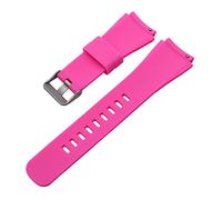 AXTGBHL Silicona de goma de silicona rápida Fundador Wander CrewMaster Grant Marshal Explorist Strap Strap Strap Strap Fit for fossil Q(Rose Red)