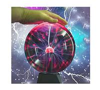 AXTMR Bola de Plasma Gigante Unisex, Magic Lamp de Rayos Que se Puede Tocar y controlar por Sonido, Magic Plasma Ball Esfera Lámpara de inducción científica,touch10.5in,Size