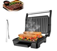 Axuro Grillforce Indoor Grill, Power Smokeless Indoor Grills and Griddle with Lid, Portable BBQ for Burgers, Pancakes, Even Cooking - Nonstick, Dishwasher-Safe (1pcs)