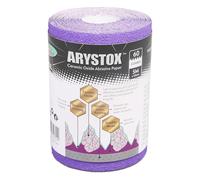 Axus Décor Arystox - Rollo de papel abrasivo de óxido de cerámica, diseñado para mezclar superficies, papel de lija de pérdida mínima de grano, grano 60, (Serie ónix, 5 m x 115 mm)
