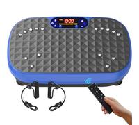 AXV Placa de vibración para fitness, máquina de ejercicio, vibración, agitador de cuerpo completo, soporte vibrador, tabla de agitación, gimnasio, para pérdida de peso, quemador de grasa para mujeres