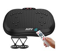 AXV Plataforma vibratoria para Entrenamiento de Cuerpo Entero, portátil, Mini Plataforma de Masaje de Drenaje linfático para pérdida de Peso, Moldeador, SPA, Gimnasio en casa, Entrenamiento
