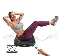 AXV Vibration Plate Exercise Machine Whole Body Workout Portable Mini Vibrate Fitness Platform Lymphatic Drainage Machine for Weight Loss Shaping Toning Wellness Home Gyms Workout