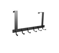 AXVORO Ganchos para colgar en la puerta 1 percha for toallas y ropa de baño, desmontable, for detrás de la puerta, sin necesidad de perforar, con funda for llaves.