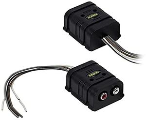 AXXESS - Convertidor de salida de línea ajustable de 2 canales con protección corta (AXLOC-80SP)