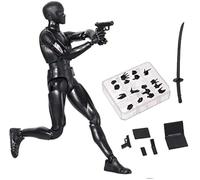 AXXHOTHO Action Figures Body-Kun DX & Body-Chan DX - Figura de PVC para S H Figuarts con caja para artistas (negro, masculino) (OU2-33-1)