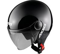 AXXIS CASCO SQUARE SOLID A1 NEGRO BRILLO TALLA S