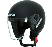 AXXIS CASCO SQUARE SOLID A1 NEGRO MATE TALLA M