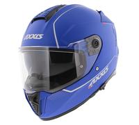 Axxis Hawk SV casco completo sólido A7 azul mate