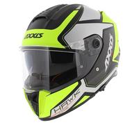 Axxis Hawk SV Casco Integral Juez B3 mate amarillo plata negro