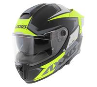 Axxis Hawk SV Evo Ixil - Casco integral mate amarillo fluorescente (XL)