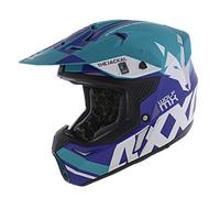 Axxis Wolf Jackal C7 azul mate offroad mx casco de motocicleta