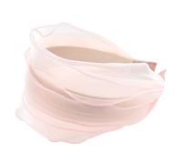 Axy Banda ancha para el cabello con diseño moderno Cinta para la frente Vintage Joyería para el cabello Diadema para mujer HRM2 (Rosa claro)