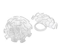 axy Coletero infantil con 2 gomas para el pelo con flores para comunión en color blanco, accesorio para el pelo con flores de tela HSG15 (juego de 2 unidades modelo 1)