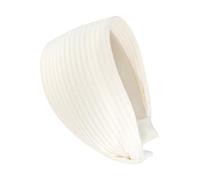 axy Diadema ancha de tejido de punto, bonita diadema para mujer, diadema para el pelo HR38A (blanco, extra ancha)