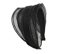 axy Diadema ancha en diseño moderno para mujer, estilo vintage, banda para el pelo HRM2 (negro)