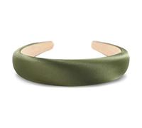axy Diadema de tela de seda acolchada en elegantes colores festivos, bonita diadema para mujer, diadema para el pelo, cinta para el pelo HRK2Ro (Oliver)
