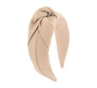 axy Diadema elegante en diseño moderno - Hermosa diadema para mujer HRM3 (beige)