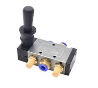 AXZWCEIGZ 4h210 08 Válvula Manual de Interruptor neumático Llave 4H310 Control neumática 5/2 vías 4H210 1 Pieza(4h210-08,with 6mm Fittings)