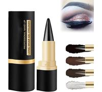 Ay-ky Long Wear Gel Eyeliner,Black Brown Silver Gray Gel Eyeliner Pencil - Long Wear Gel Eyeliner,Smooth Matte Coffee Eye-liner Pencil Tattoo Eyeliner Pen Makeup Eye-liners (04#)