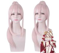 Ayanami Cosplay Pelucas Juego Azur Lane Mujer Peluca de pelo sintético resistente al calor Peluca rosa Disfraz Ayanami PL-191