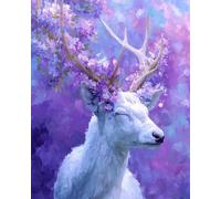 AYAOYANGGO Animal Diy Juego De Cuentas Para Bordar Animales De Cuentos De Hadas Bead Embroidery Kit De Bricolaje Con Cuentas,Kit De Punto De Cruz Hecho A Mano,Arte Con Agujas 50x60cm