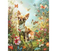 AYAOYANGGO Animal Diy Kits De Bordado Con Cuentas Perro De Fantasía Bead Embroidery Kit De Bricolaje Con Cuentas,Kit De Punto De Cruz Hecho A Mano,Arte Con Agujas 50x60cm