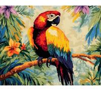 AYAOYANGGO Animal Kit De Alfombra Anudadaloro Colorido Juego De Alfombras Diy Con Tapete De Lona Impreso，Hilo De Ganchillo，Bordado，Gancho Y Pestillo，Tapiz Para Decoración Del Hogar 35x46in