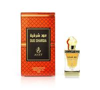 AYAT PERFUMES - Aceite perfumado de 12 ml de Dubai - Almizcle Halal para hombre y mujer sin alcohol | Extracto de perfume/Attar para un olor prolongado | Aroma Arabian fabricado en Dubai (Oud Sharqia)