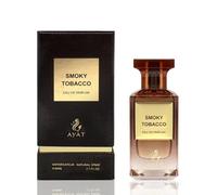 AYAT PERFUMES - Eau De Parfum Fancy Series 80ml de Dubai Aroma Oriental y Afrutado - Perfume para Mujer y Hombre - Una Fragancia Sensual, Atemporal y Moderna - Unisex (Smoky Tobacco)