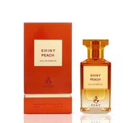 AYAT PERFUMES - Eau De Parfum Fancy Series 80ml de Dubai Aroma Oriental y Afrutado - Perfume para Mujer y Hombre - Una Fragancia Sensual, Atemporal y Moderna - Unisex (Shiny Peach)