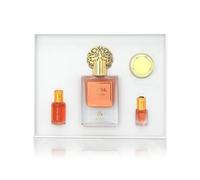 Ayat Perfumes Set Prestige Complet Musk Collection - Eau de Parfum 50 ml, almizcle 5 ml, aceites aromáticos de 12 ml y crema de 18 g - Fragancia Dubái