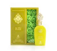 AYAT PERFUMES - Silk Rose Eau de Parfum 100 ml - Perfume de lujo Dubai - Aromas orientales, afrutados y florales - Fragancia elegante, duradera y sensual - Regalo para mujeres y hombres