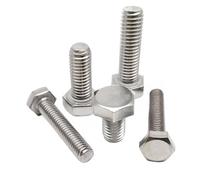 AYAZER Kit Surtido de Tornillos de Cabeza Hexagonal de Acero Inoxidable 316 A4, 1/2/5/10 Piezas, M3-M16, DIN933, Juego de Pernos externos(95mm,M6 10pcs)