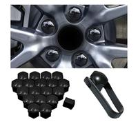 AYBEN Tapas para tuercas de rueda 20 pzas para Ford Kuga MK3 2024 2025, 17mm A, a prueba de polvo