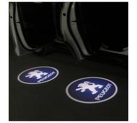 AYBEN 2Pcs Luces de Cortesía Bajopuerta, para Peugeot 308 SW 2021 2022 2023 Luz de Bienvenida de Coche, Luces de Cortesía Accesorios