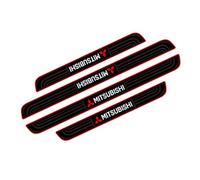 AYBEN 4 Piezas Coche Protector Umbral Puerta para Mitsubishi L200 2006-2022 2023 2024 2025, Tira Protectora De Umbral De Puerta