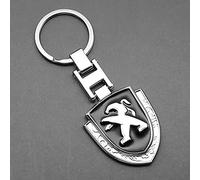 AYBEN Llavero de Coche, para Peugeot 206 207 208 306 307 108 2008 3008 Auto Llavero Reemplazo de Accesorio Hombres Mujeres,A