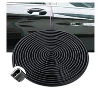 AYBEN Protector de Borde de Puerta de Coche, para Suzuki Vitara Hybrid SUV 2020-2024 Protectores de Borde de Goma en Forma de U, Adecuado para Coche Puertas,5M-Black