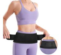 AYBUY Cinturón de Soporte Sacroilíaco, sacroilíaca banda de soporte de cadera, Corrector Pélvico Transpirable, Antideslizante Faja Lumbar para el alivio del dolor pélvico, Talla única, unisexo, B