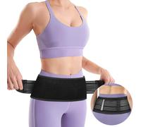AYBUY Cinturón de Soporte Sacroilíaco, sacroilíaca banda de soporte de cadera, Corrector Pélvico Transpirable, Antideslizante Faja Lumbar para el alivio del dolor pélvico, Talla única, unisexo, A