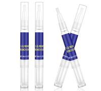 AYBUY Lápiz removedor de verrugas, 4 * 3ml Bolígrafo Quita Verrugas, Aplicador Preciso para Eliminación de Verrugas y Etiquetas Cutáneas