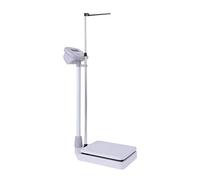 AYCDL Báscula Digital de Salud con tallímetro, báscula electrónica para medir Altura y Peso, Capacidad de 200 kg