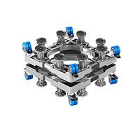 AYCDL Base De Soporte para Lavadora, Base De Contenedor Exterior Grande, Soporte para Lavadora De Doble Tubo, Carrito Ajustable De 59 A 78 Cm, Ruedas para Frigorífico, Secadora